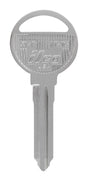 HILLMAN Traditional Key Automotive Key Blank Double For Ford Silver, Pack of 10