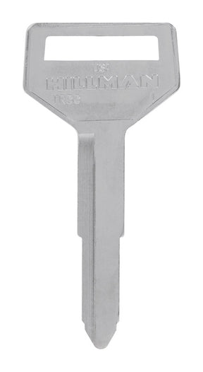 HILLMAN Traditional Key Automotive Key Blank Double For Toyota Silver, Pack of 10