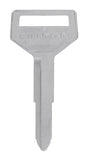 HILLMAN Traditional Key Automotive Key Blank Double For Toyota Silver, Pack of 10