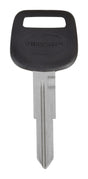 HILLMAN Traditional Key Automotive Key Blank Double For Toyota Black/Silver, Pack of 5