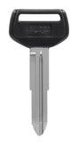 HILLMAN Traditional Key Automotive Key Blank Double For Toyota Black/Silver, Pack of 5