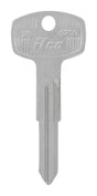 HILLMAN Traditional Key Automotive Key Blank Double For Subaru Silver, Pack of 10