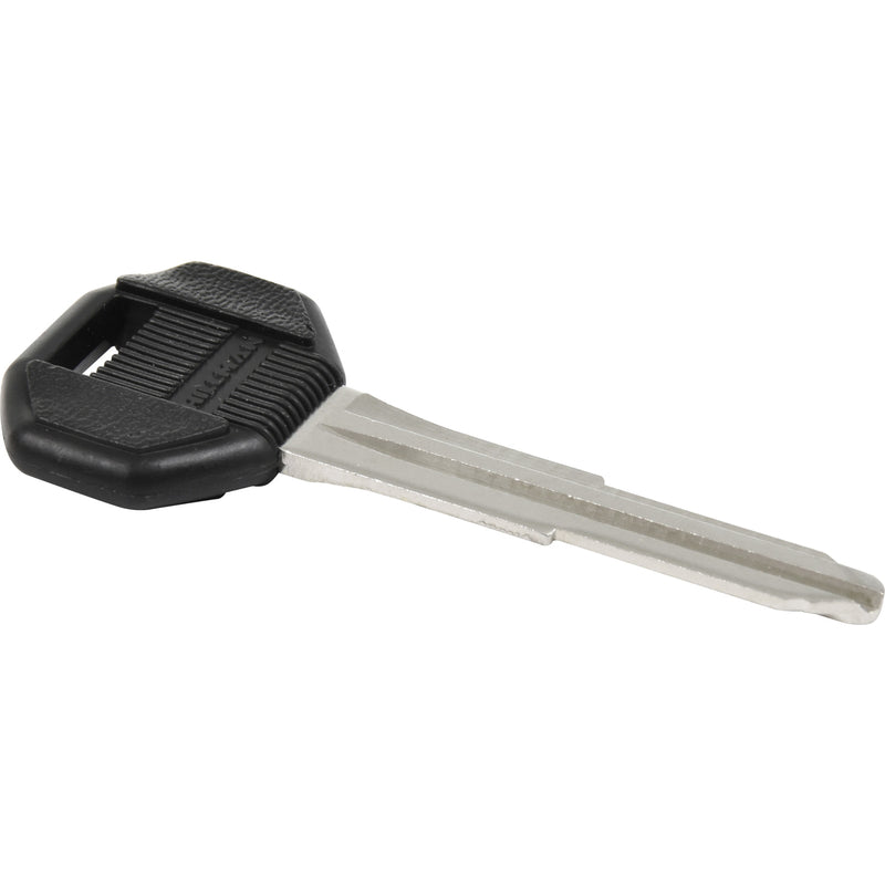 HILLMAN Traditional Key Automotive Key Blank Double For Mitsubishi Black/Silver, Pack of 5