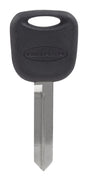 HILLMAN Traditional Key Automotive Key Blank Double For Ford Black/Silver, Pack of 5