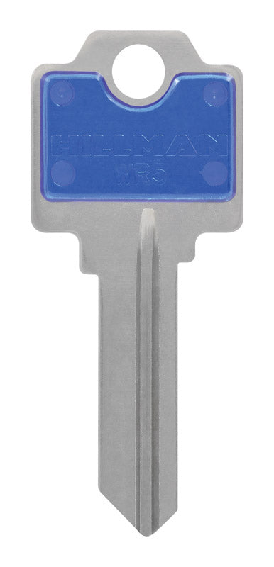 HILLMAN ColorPlus House/Office Key Blank Single, Pack of 5