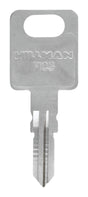 HILLMAN Traditional Key Automotive Key Blank Double For FIC3 Silver, Pack of 10