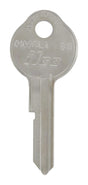 HILLMAN Traditional Key Automotive Key Blank Single For GM Silver, Pack of 10