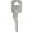 HILLMAN Traditional Key Automotive Key Blank Single For GM Silver, Pack of 10