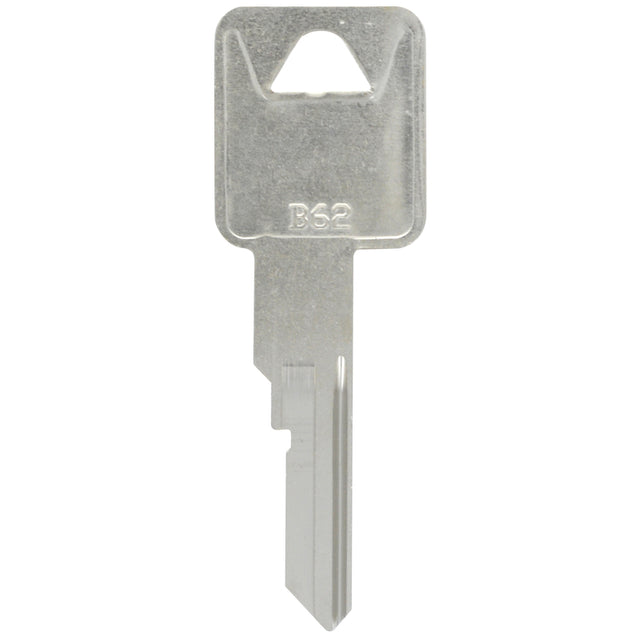 HILLMAN Traditional Key Automotive Key Blank Single For GM Silver, Pack of 10