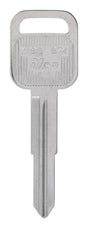 HILLMAN Traditional Key Automotive Key Blank Double For Isuzu Silver, Pack of 10