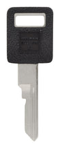 HILLMAN Traditional Key Automotive Key Blank Single For GM Black/Silver, Pack of 5