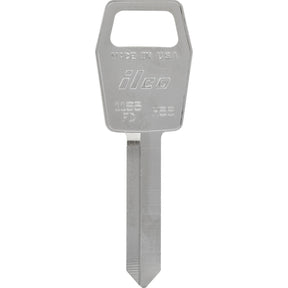 HILLMAN Traditional Key Automotive Key Blank Double For Ford Silver, Pack of 10