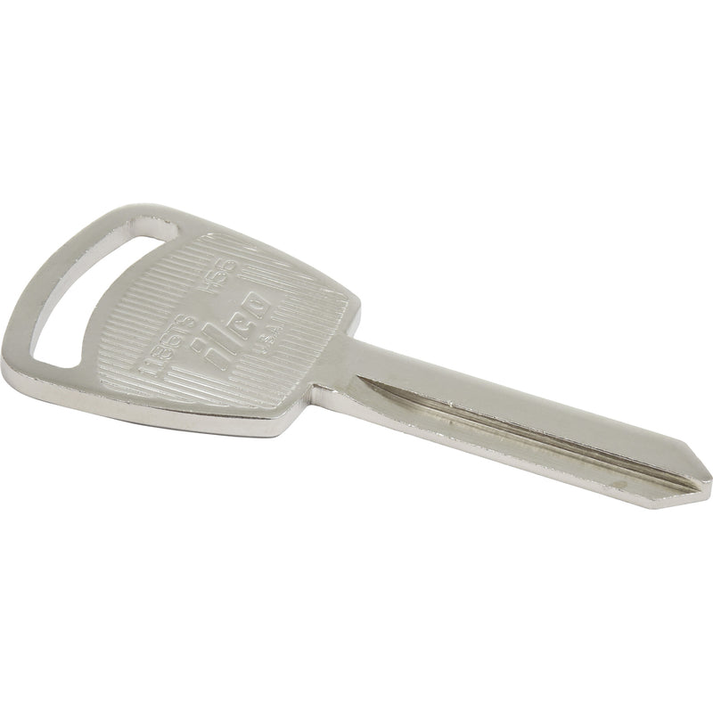 HILLMAN Traditional Key Automotive Key Blank Double For Ford Silver, Pack of 10