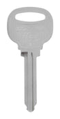 HILLMAN Traditional Key Automotive Key Blank Double For Ford Silver, Pack of 10
