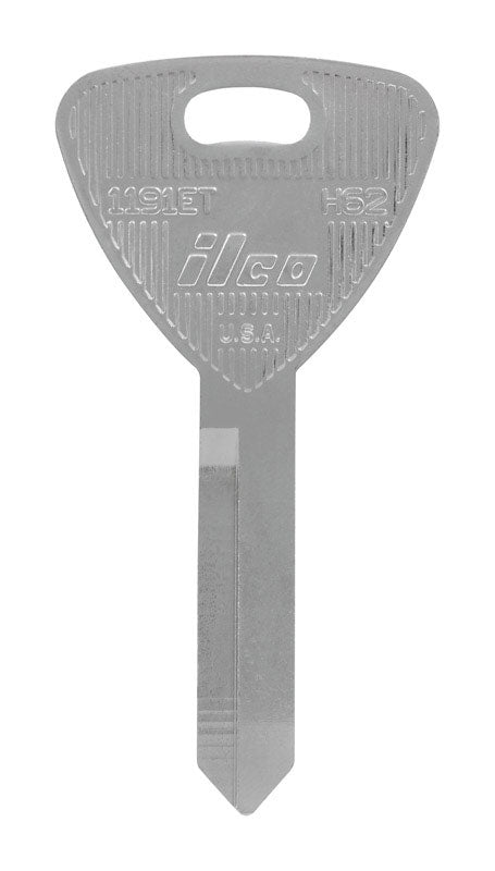 HILLMAN Traditional Key Automotive Key Blank Double For Ford Silver, Pack of 10