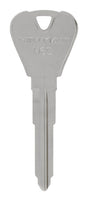 HILLMAN Traditional Key Automotive Key Blank Double For Ford Silver, Pack of 10