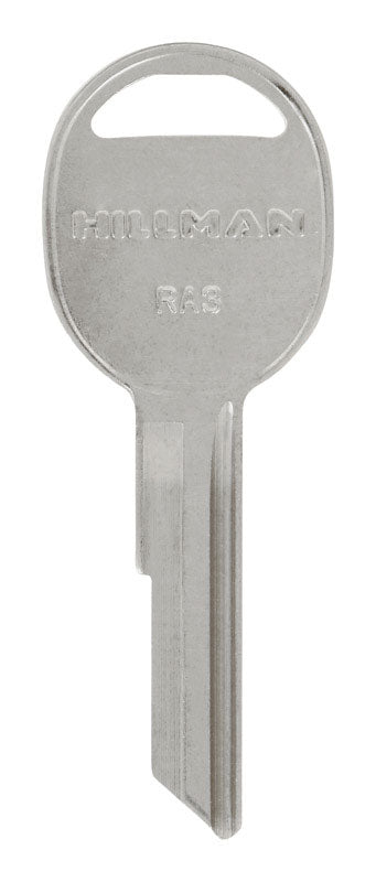 HILLMAN Traditional Key House/Office Universal Key Blank Single, Pack of 10