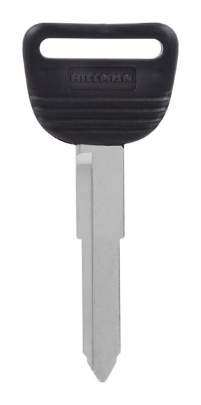 HILLMAN Traditional Key Automotive Key Blank Double For Honda Black/Silver, Pack of 5