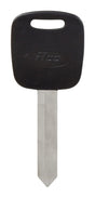 HILLMAN Traditional Key Automotive Key Blank Double For Ford Black/Silver, Pack of 5