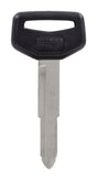 HILLMAN Traditional Key Automotive Key Blank Double For Toyota Black/Silver, Pack of 5