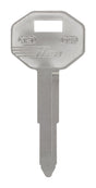 HILLMAN Traditional Key Automotive Key Blank Double For Mitsubishi Silver, Pack of 10