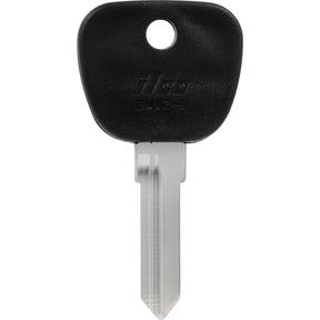 HILLMAN Traditional Key Automotive Key Blank Double For BMW Black/Silver, Pack of 5