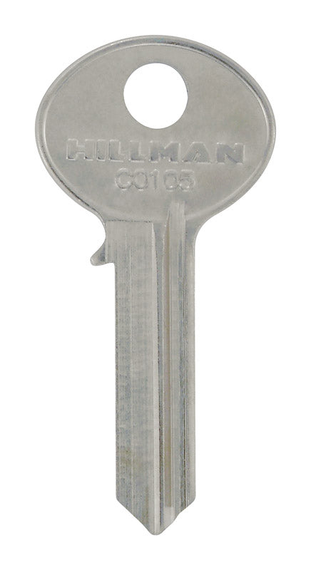 HILLMAN Traditional Key House/Office Universal Key Blank Single, Pack of 10