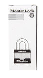 Master Lock 1-5/16 in. H X 1 in. W X 1-3/4 in. L Steel Double Locking Exterior Padlock, Pack of 6