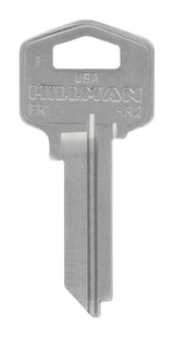 HILLMAN Traditional Key House/Office Universal Key Blank Single, Pack of 10