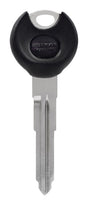 HILLMAN Traditional Key Automotive Key Blank Double For Mazda Black/Silver, Pack of 5