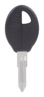 HILLMAN Traditional Key Automotive Key Blank Double For Nissan Black/Silver, Pack of 5