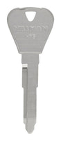 HILLMAN Traditional Key Automotive Key Blank Double For Ford Silver, Pack of 10