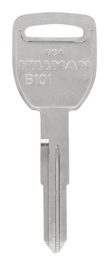 HILLMAN Traditional Key House/Office Universal Key Blank Double, Pack of 10