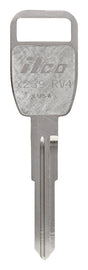 HILLMAN Traditional Key Automotive Key Blank Double For Land Rover Silver, Pack of 10