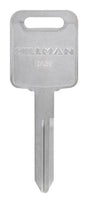 HILLMAN Traditional Key Automotive Key Blank Double For Nissan Silver, Pack of 10