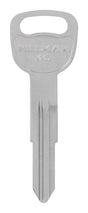 HILLMAN Traditional Key Automotive Key Blank Double For Kia Silver, Pack of 10