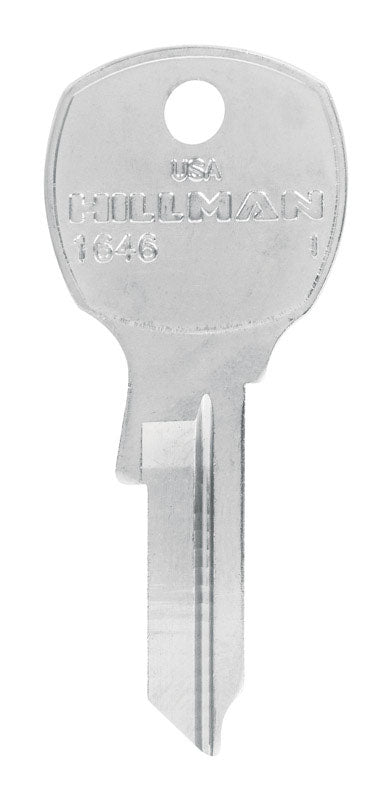 HILLMAN Traditional Key Mailbox Key Blank 1646 Single For USPS Locks, Pack of 10