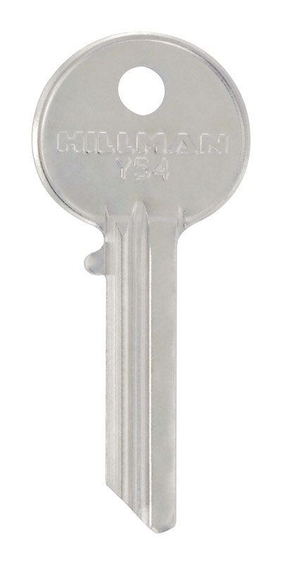 HILLMAN Traditional Key House/Office Universal Key Blank Single, Pack of 10