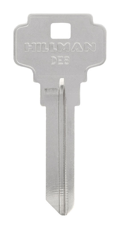 HILLMAN Traditional Key House/Office Universal Key Blank Single, Pack of 10