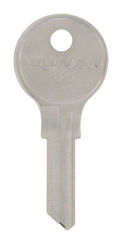 HILLMAN Traditional Key House/Office Universal Key Blank Single, Pack of 10