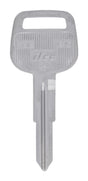 HILLMAN Traditional Key Automotive Key Blank Double For Toyota Silver, Pack of 10