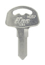 HILLMAN Traditional Key Automotive Key Blank Double For Honda Black/Silver, Pack of 10