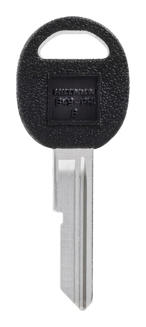 HILLMAN Traditional Key Automotive Key Blank Single For GM Silver, Pack of 5