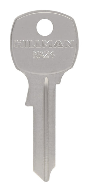 HILLMAN Traditional Key House/Office Universal Key Blank Single, Pack of 10