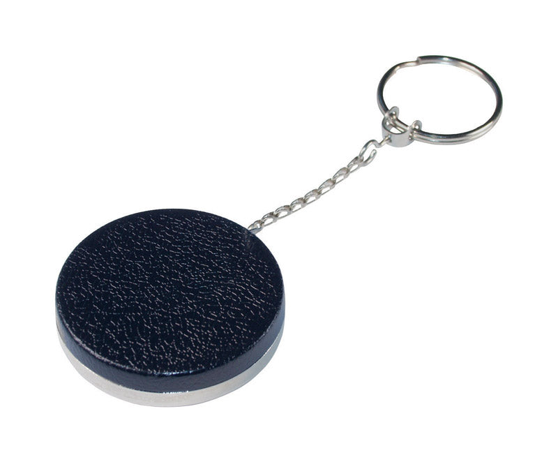 HILLMAN Metal Silver Retractable Keychain, Pack of 5