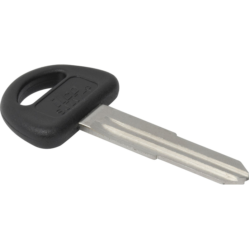 HILLMAN Traditional Key Automotive Key Blank Double For Suzuki Black/Silver, Pack of 5