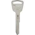 HILLMAN Universal Automotive Key Blank Single For For Toyota Silver, Pack of 10