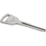 HILLMAN Universal Automotive Key Blank Single For For Toyota Silver, Pack of 10