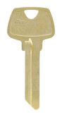 HILLMAN Traditional Key House/Office Universal Key Blank Single, Pack of 10
