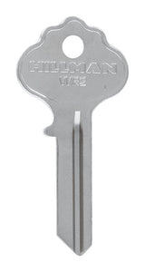 HILLMAN Traditional Key House/Office Universal Key Blank Single, Pack of 10